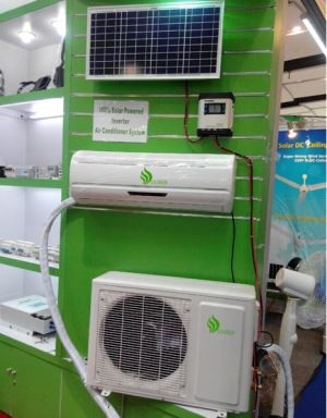 Netzunabhängiger 48-V-DC-Kompressor, 100 % solarbetriebene Wand-Split-Klimaanlage zum Heizen und Kühlen