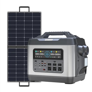 Tragbares Solarkraftwerk 3000W